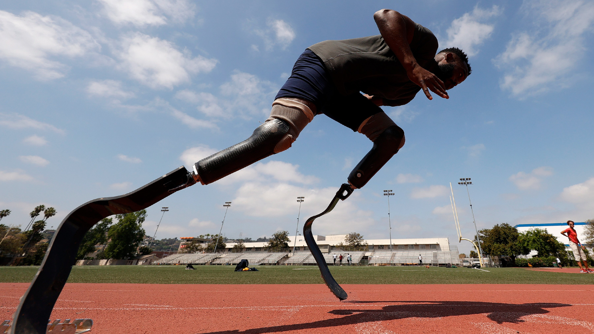 Image of Paralympian on Track and Field