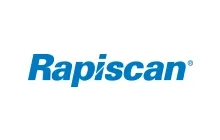 Rapiscan logo in blue font