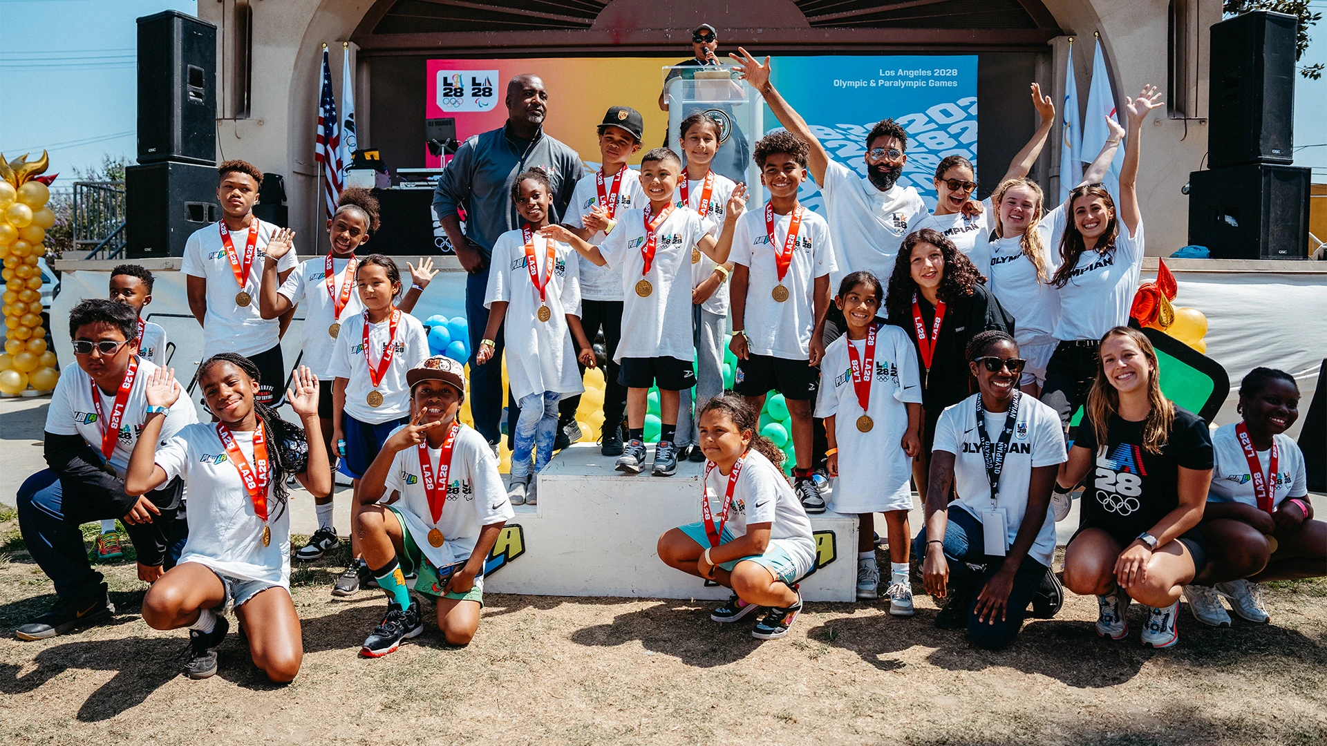 LA28 Fuels the Future with a Week of Sport Celebrations for Youth Across Los Angeles image