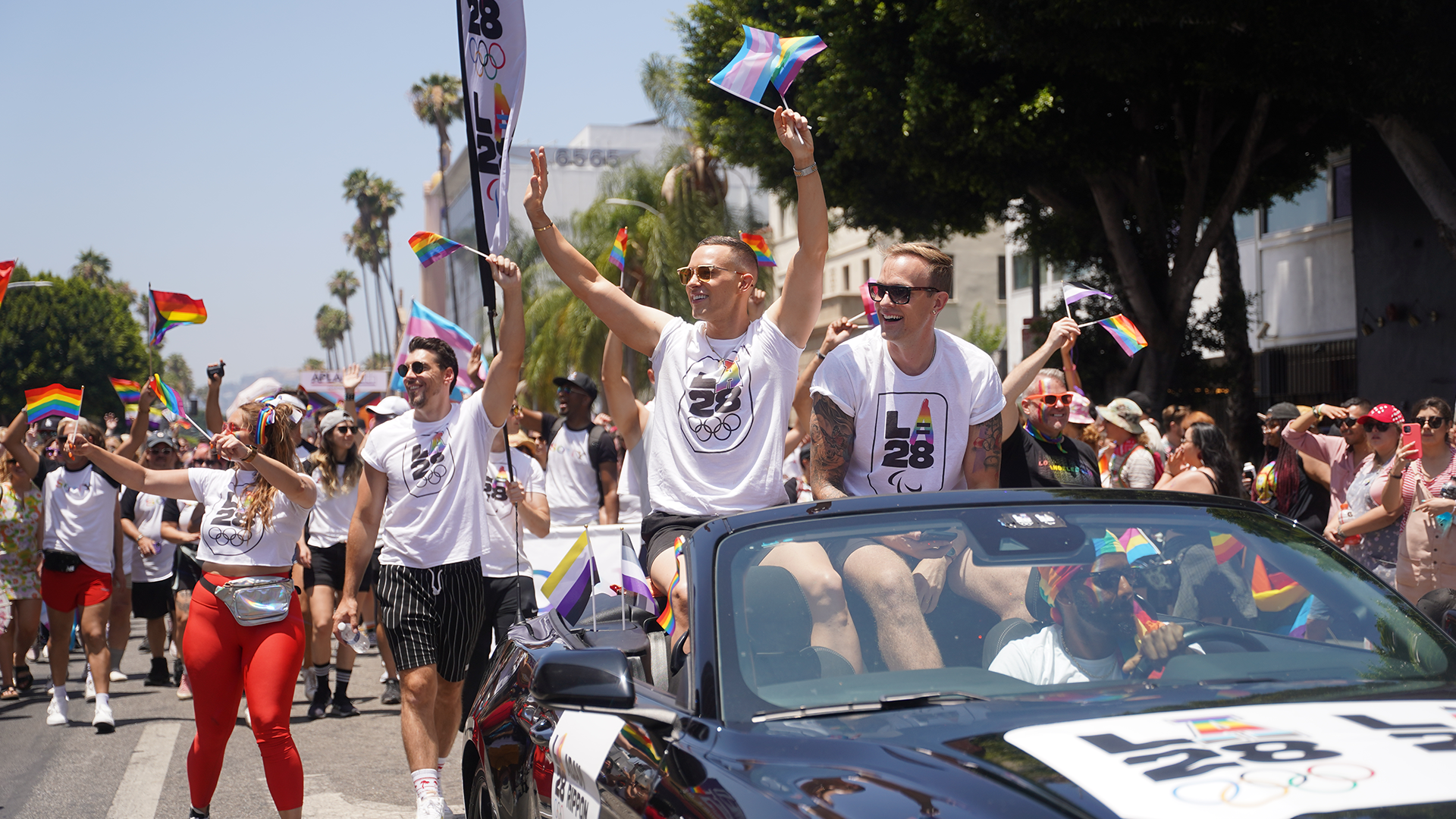 LA28 Celebrates LA Pride image